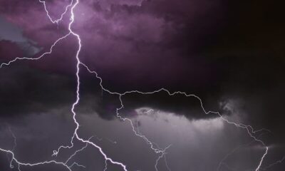 selective photography of white thunder