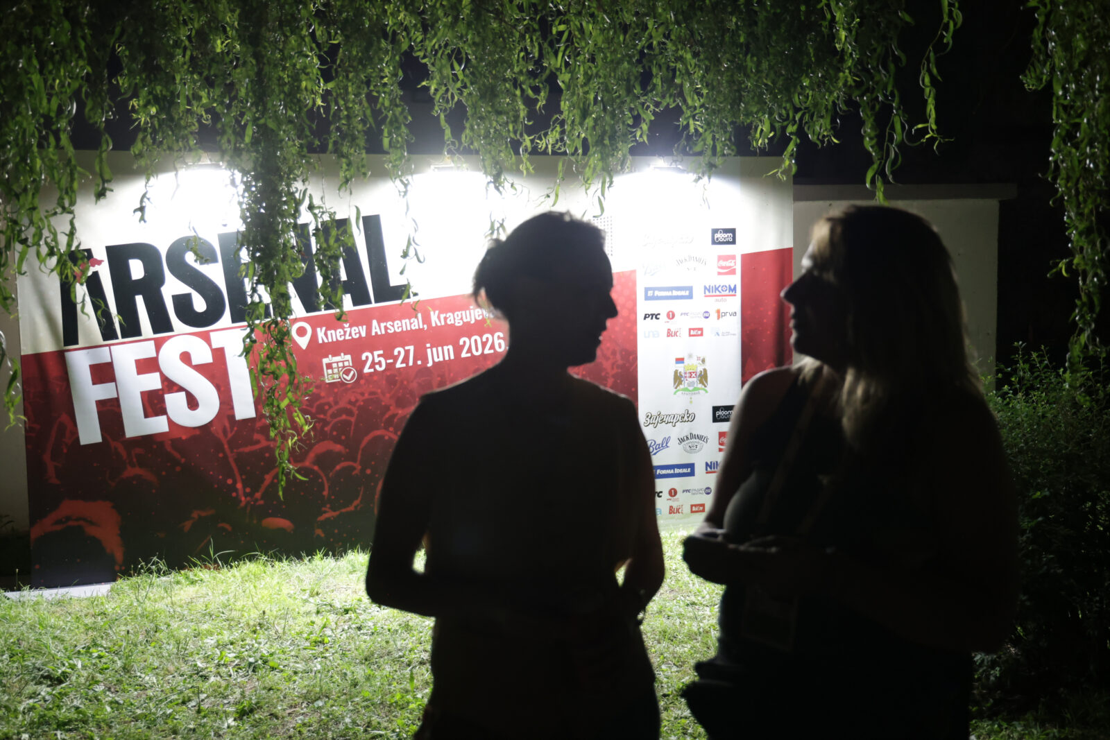 Performance by the group Obojeni Program at the 16th Arsenal Fest in Kragujevac. Nastup grupe Obojeni Program na 16. Arsenal festu u Kragujevcu.