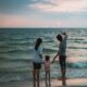 selfie, beach, family, child, mother, father, nature, vacations, mobile, smartphone, photo, summer, sea, water, ocean, happy, to travel, people, girl, asian, asia, chinese