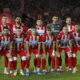 The match of the 37th round of the Mozzart Super League of Serbia between FK Crvena zvezda and OFK Beograd was played at the Rajko Mitic Stadium. Utakmica 37. kola Mozzart Super lige Srbije izmedju FK Crvena zvezda i OFK Beograd odigrana je na stadionu Rajko Mitic.