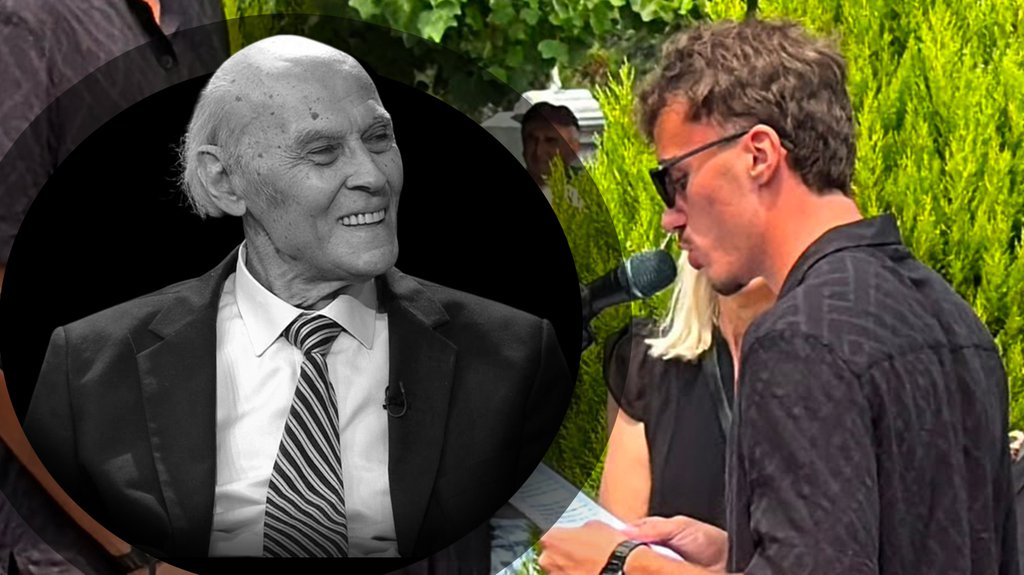 Andrija Bajić ispraćen u Aleji zaslužnih građana: emotivan oproštaj unuka na sahrani – Andrija Bajić sahranjen