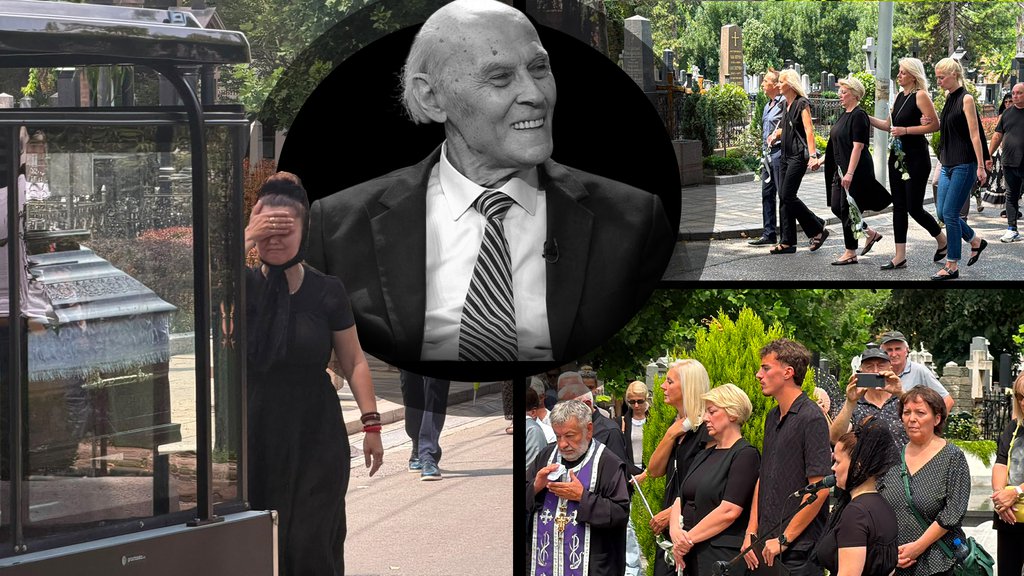 Mala Cana na sahrani Andrije Bajića zamolila porodicu da se udalji