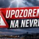 Olujno nevreme zahvata delove Srbije, RHMZ izdao upozorenje