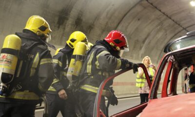 Požar u autobusu na Mostu kod Beške, saobraćaj usporen bez povređenih