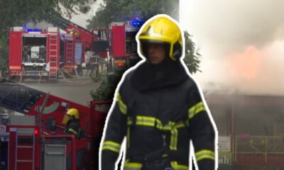 Požar u stanu na Zvezdari, sumnja se na zarobljene osobe