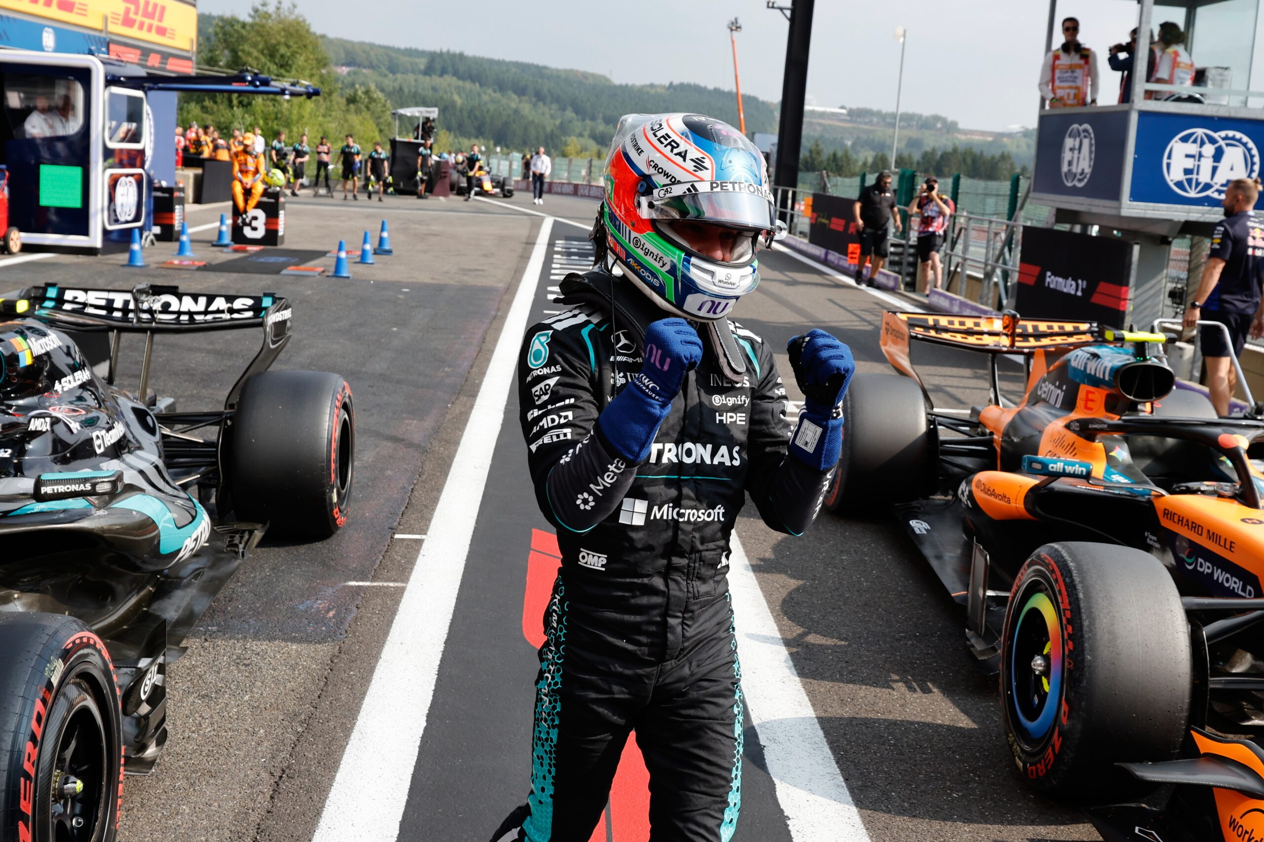 Kimi Antonelli na pol poziciji za trku Formule 1 u Belgiji