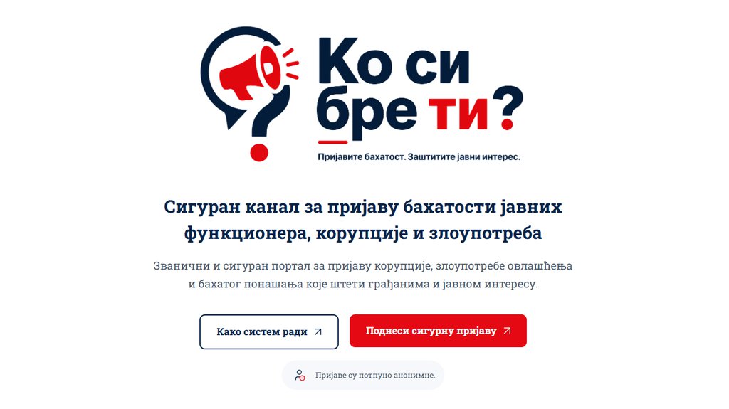 Portal 'Ko si, bre, ti?' omogućava brže rešavanje prijava građana protiv funkcionera – portal Ko si bre ti