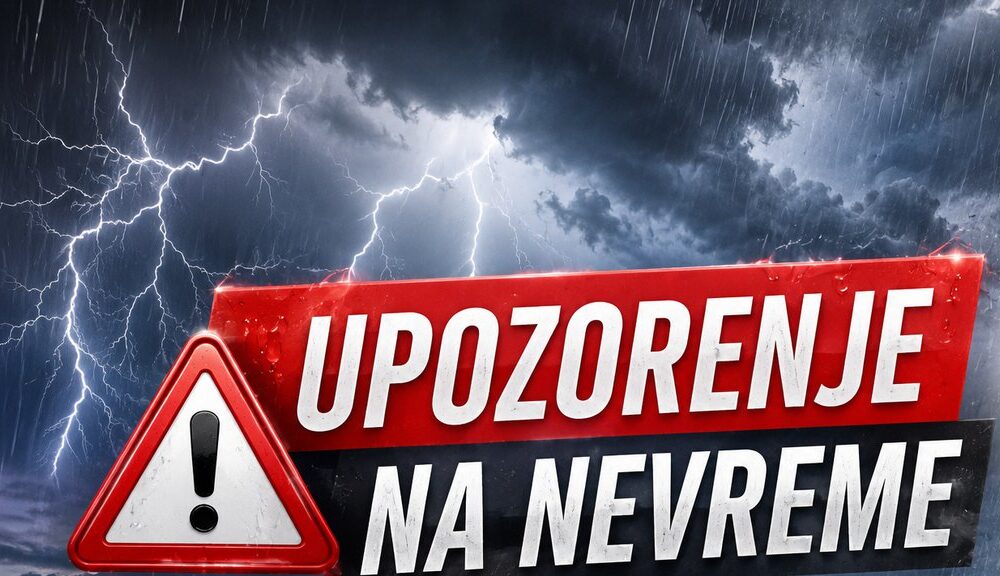 RHMZ izdao meteo alarm za Srbiju zbog snažnog nevremena i naglog pada temperature – RHMZ meteo alarm