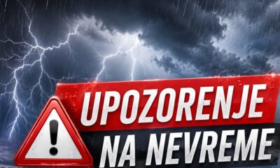 RHMZ izdao meteo alarm za Srbiju zbog snažnog nevremena i naglog pada temperature – RHMZ meteo alarm