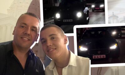 Dača Virijević stigao uz podršku: Kolona luksuznih automobila sa njegovim imenom – podrška Dači Virijeviću