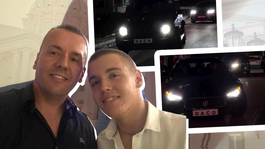 Dača Virijević stigao uz podršku: Kolona luksuznih automobila sa njegovim imenom – podrška Dači Virijeviću
