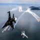 F-16 avioni presreli letelice iznad Nju Džersija tokom finala Svetskog prvenstva – F-16 presretanje Nju Džersi