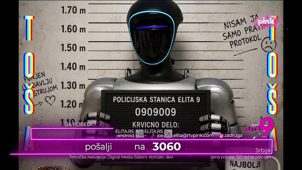 Robot Toša uneo radost u Elitu 9 i nasmejao sve takmičare tokom cele sezone