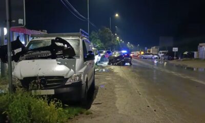 Saobraćajna nezgoda kod aerodroma Nikola Tesla, kombi sleteo s puta