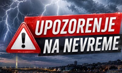 Snažno nevreme sa grmljavinom i gradom zahvata Raški i Toplički okrug