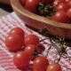 cherry tomatoes, tomatoes, fresh vegetables, organic tomatoes, red tomatoes, ripe tomatoes, tomato harvest, healthy food, summer vegetables, farm fresh, vine tomatoes, tomato bunch, rustic kitchen, garden tomatoes, seasonal produce, natural food, vegetable closeup, fresh produce, salad ingredients, kitchen decor, juicy tomatoes, ripe cherry tomatoes, healthy eating, cooking ingredients, homegrown tomatoes