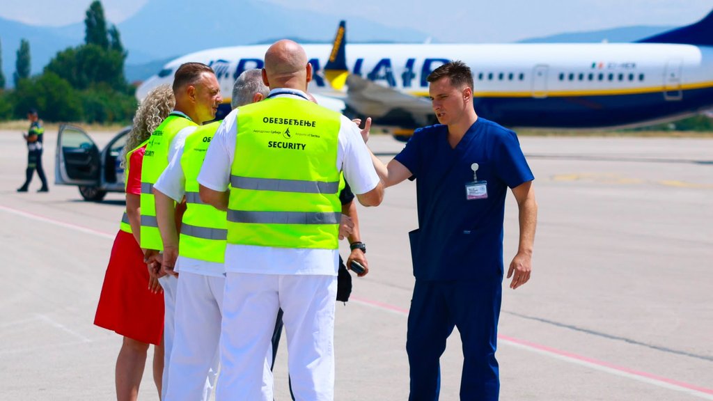 Dečak povređen kod Kotora prebačen avionom u Niš na lečenje