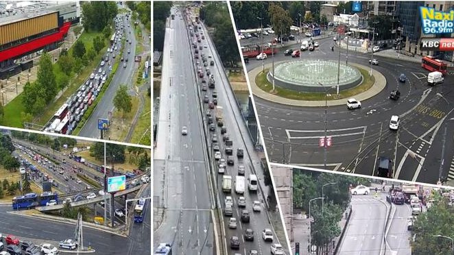 Kiša usporila saobraćaj u Beogradu, AMSS savetuje dodatni oprez vozačima