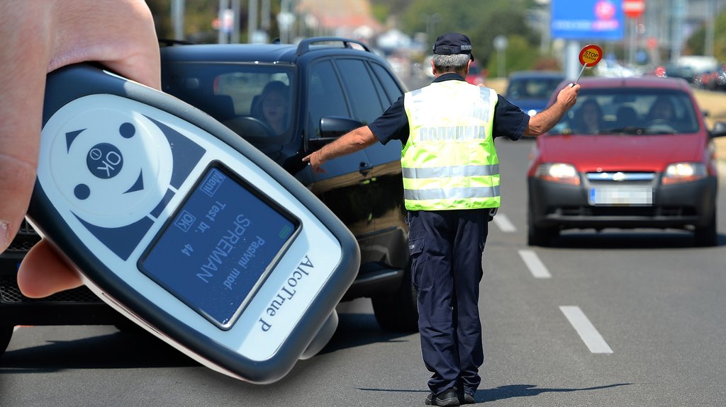 Policija u Pančevu zaustavila motociklistu, vozač pozitivan na kokain i alkohol – kontrola motociklista u Pančevu