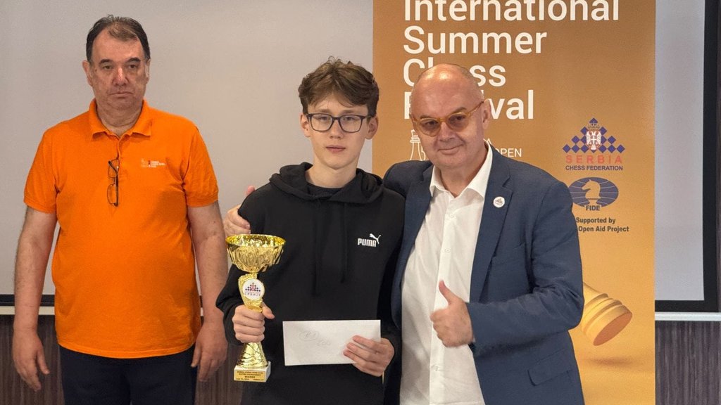 Srbija open 2026 završen dodelom nagrada najboljima u Beogradu