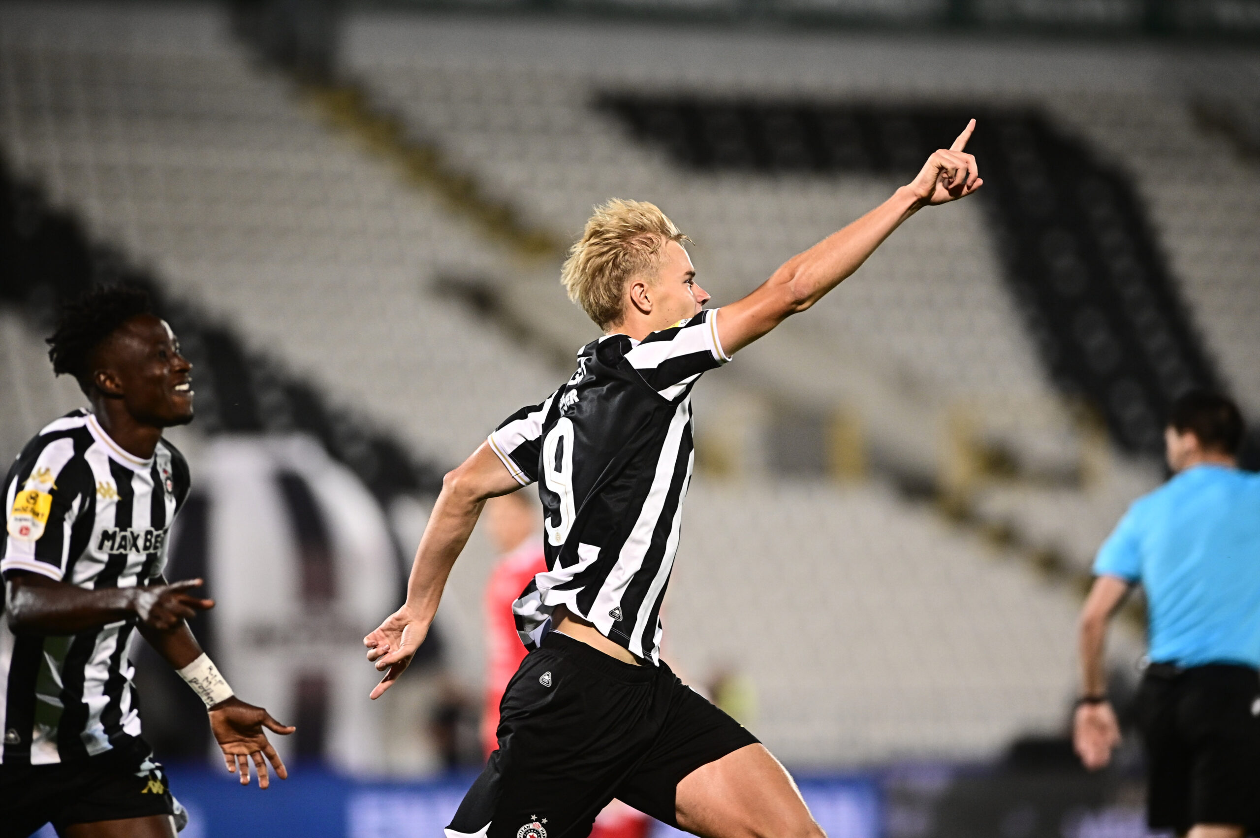 Erik Kojzek: Zadovoljan sam prvim golom za Partizan u Evropi – Erik Kojzek Partizan Liga konferencija
