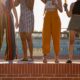 Hajdi Klum oduševila zebrastim bikinijem na plaži – Hajdi Klum u toplesu na plaži u mikro bikiniju sa zebrastim printom