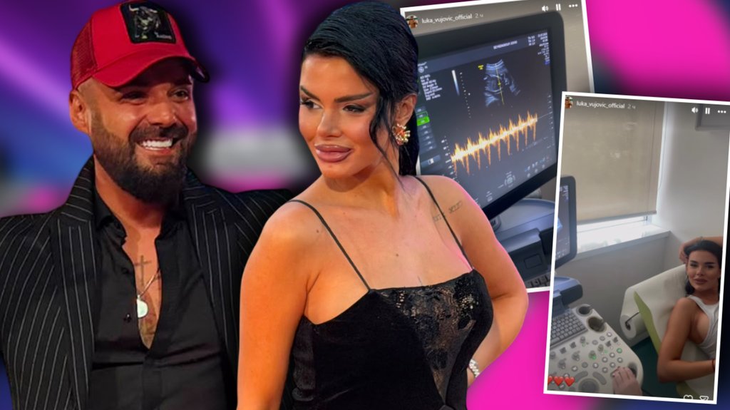 Luka Vujović i Anita Stanojlović na ultrazvuku: emotivan trenutak za buduće roditelje – ultrazvuk Luka Vujović