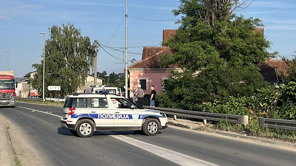 Sudar dva automobila kod Žabaljskog mosta, saobraćaj usporen zbog zastoja – sudar kod Žabaljskog mosta