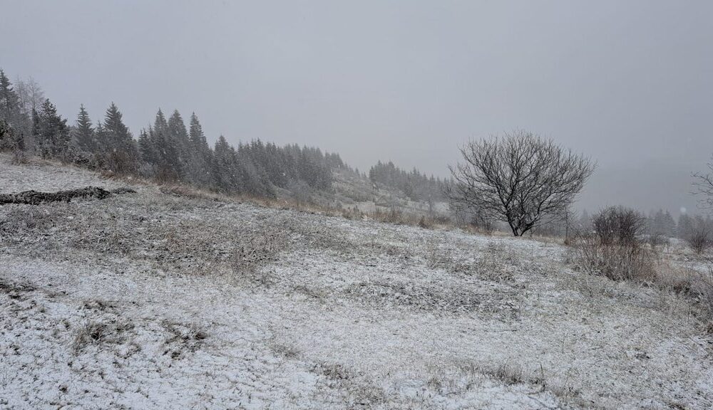 Sneg u julu na Šar planini, temperature pale ispod nule