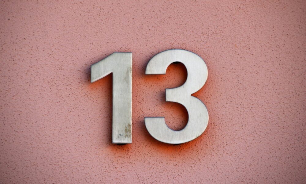 gray 13 wall decor