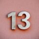 gray 13 wall decor