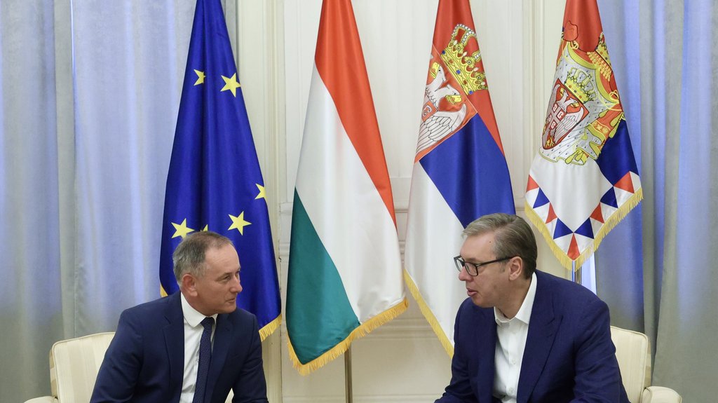 Predsednik Vučić primio ambasadora Mađarske u oproštajnu posetu u Predsedništvu – oproštajna poseta ambasadora Mađarske