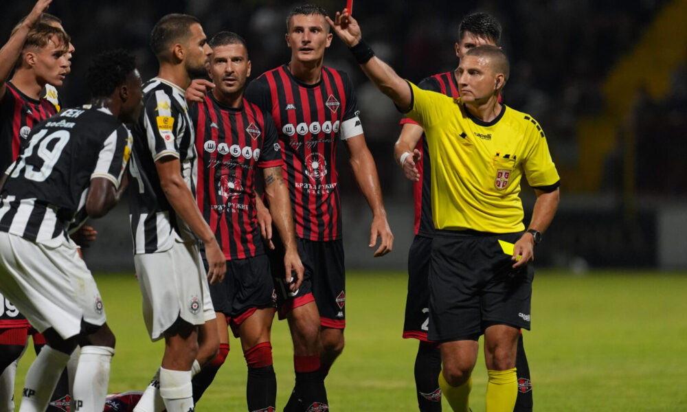 The match of the 2nd round of the Mozzart Super League of Serbia between FK Macva and FK Partizan was played at the FK Macva Stadium in Sabac. Utakmica 2. kola Mozzart Super lige Srbije izmedju FK Macva i FK Partizan odigrana je na stadionu FK Macva u Sapcu.