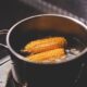 cooking, nature, boiling, corn, food, water, gray food, gray cooking