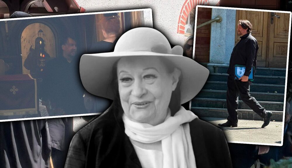 Sin Olivere Katarine ispratio majku na večni počinak: Emotivni trenuci na Novom groblju – sahrana Olivere Katarine