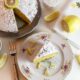 cake, dessert, food, lemon, icing sugar, lemon cake, knife, fresh, cake, cake, cake, cake, cake