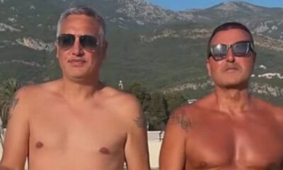 Gagi i Đole Đogani uživaju na crnogorskoj plaži: Fanovi upoređuju njihovu formu – forma Gagija i Đoleta Đoganija