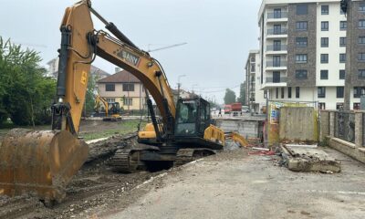 Nesreća na gradilištu u Aleksincu, konstrukcija pala, kamion završio u provaliji