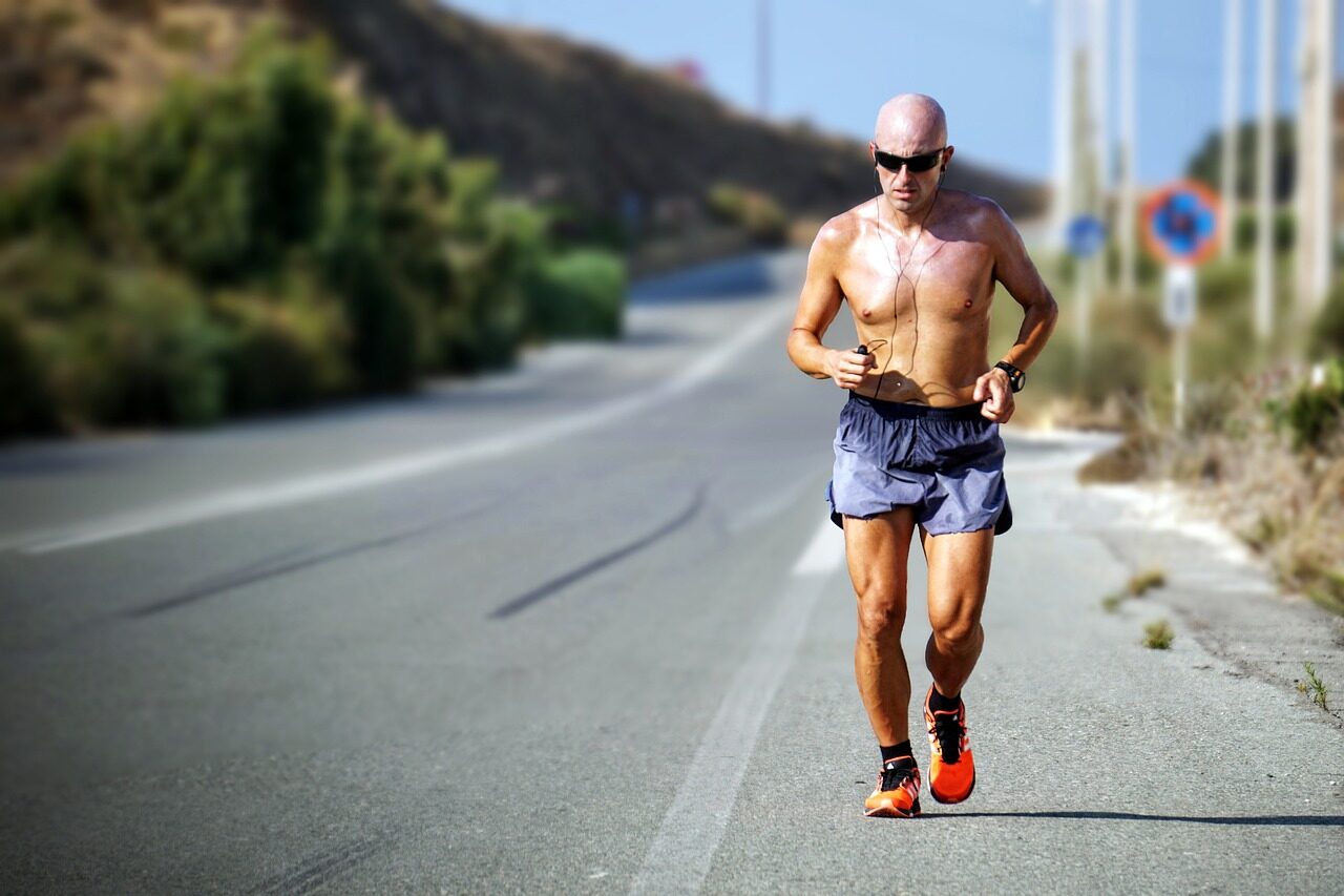 man, jogging, exercise, fitness, jog, person, road, running, runner, fit, active, active lifestyle, wellness