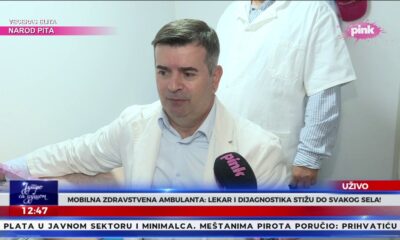 Mobilne ambulante pregledale 20 pacijenata, otkriveni ozbiljni zdravstveni problemi kod troje