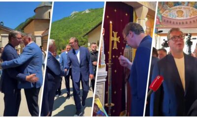 Predsednik Vučić posetio manastir Rmanj i najavio dalja ulaganja