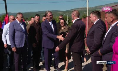 Predsednik Vučić i Dodik obišli fabriku Yumco u Drvaru, najavljena ulaganja – obilazak fabrike Yumco