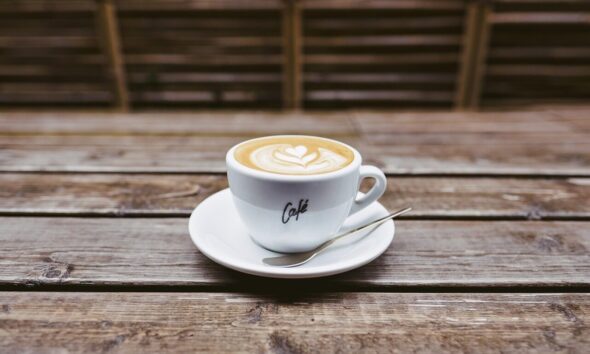 coffee, cup, caffeine, drink, latte, latte art, coffee cup, morning coffee, coffee break, hot coffee, beverage, hot, mug, rustic, saucer, table, wooden table, coffee, coffee, coffee, coffee, coffee, table, table