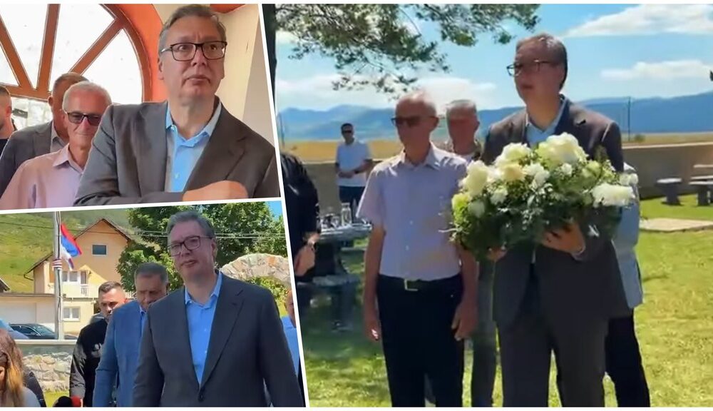 Aleksandar Vučić položio vence na spomen-ploče stradalima u oblasti Kupresa – Aleksandar Vučić Kupres