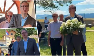 Aleksandar Vučić položio vence na spomen-ploče stradalima u oblasti Kupresa – Aleksandar Vučić Kupres