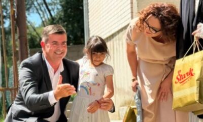 Ministarstvo zdravlja uručilo poklone porodici Pavlović iz sela Krivelj – porodici Pavlović Krivelj