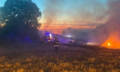 Požar u Kraljevu izbio u naselju pored deponije, gust dim iznad grada