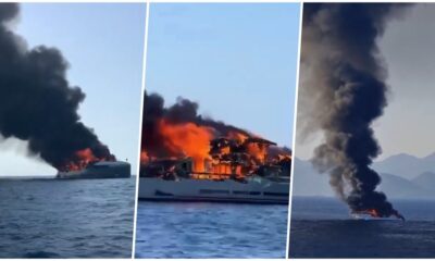 Brod sa 157 migranata se zapalio u Lamanšu, svi putnici spaseni – brod pun migranata u Lamanšu