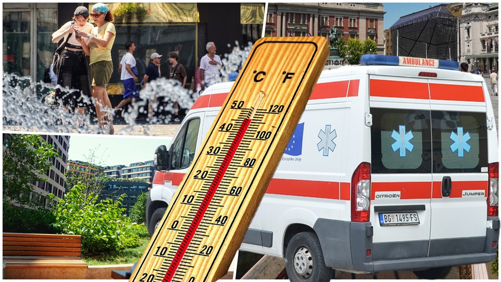 Crveni meteoalarm u Srbiji zbog visokih temperatura, lekari izdali upozorenje