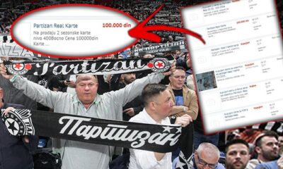 Partizan pustio karte za Tobol u Humskoj, najjeftinija ulaznica 500 dinara